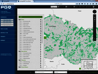 [Translate to Slovensko:] CentropeMAP screenshot